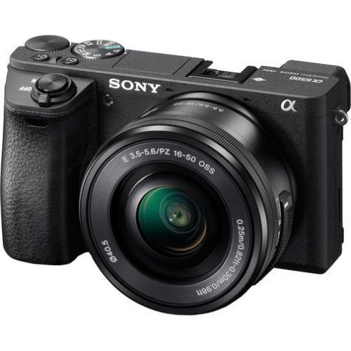 Sony Alpha a6500 Mirrorless Digital Camera with 16-50mm Lens