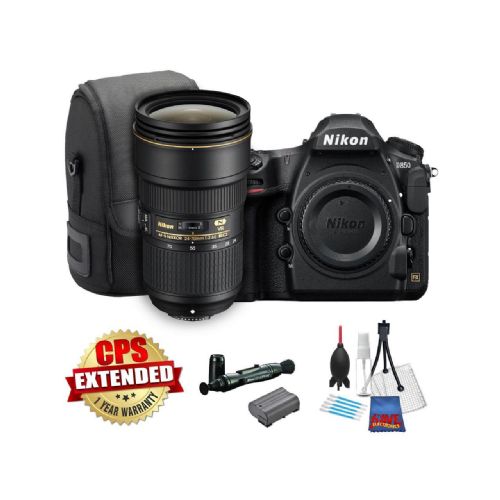 Nikon D850 Digital Camera W/ NIKKOR 24-70mm f/2.8E VR Lens Kit