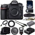 Nikon D850 Digital Camera W/ 128GB SD & Flash & Wireless Remote & Grip